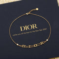 Collier double DIOR