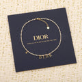 Collier lettres DIOR