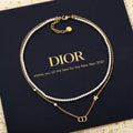 Collier double perles DIOR