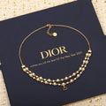 Collier perles DIOR